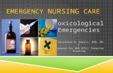 Toxicological emergencies ppt