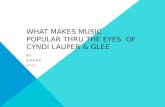 What makes popular music popular thru the eyes