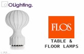 FLOS Table and Floor Lamps