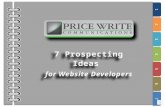 7 Prospecting Ideas  for Website Developers