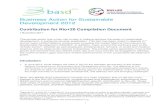 BASD Contribution to the Rio+20 Compilation Document
