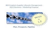 IBM Emptoris Supplier Lifecycle Management 90-Day Proposal
