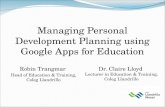 iPDP using Google Apps for Education