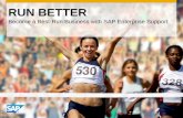 Run Better with SAP Enterprise Support
