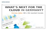 What's next for the cloud in Germany?