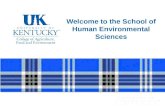 see blue U. Human Environmental Sciences 2014