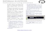 2010/08 - Database Architechs Performance and Tuning Assessment