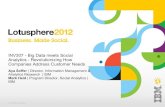 Big Data Meets Social Analytics - IBM Connect 2012 (CN-CC13)