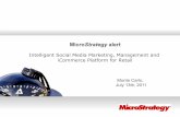 Intelligent Social Media Marketing, Management and iCommerce Platform for Retail