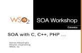 SOA with C, C++, PHP and more