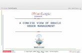 Free Webcast: A Concise View Of Oracle Order Management (OM)