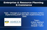 ERP-Case Study- Changes before and after implementing ERP in a company
