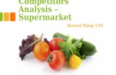 Competitors analysis – supermaket