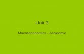 Unit 3 macroeconomics academic