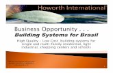 Low Cost Building & Housing Systems For Brazil 2010