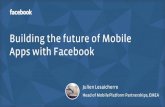 Build the future of mobile apps with facebook   mobile app europe berlin sept 14