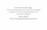 e‐Human Beings: The contribution of internet ranking systems to the development of human capital