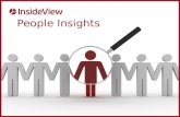 Personal insights | InsideView | Selling to People NOT Contacts