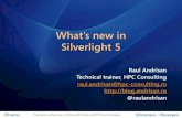 ITCamp 2011 - Raul Andrisan - What’s new in Silverlight 5