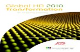ADP Global HR Transformation Survey 2010