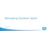 Managing Outdoor Spills