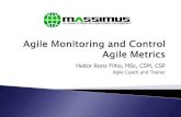 Agile Monitoring and Control & Agile Metrics