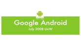 Google Android, the first Google's failure ?