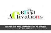 The Brand Activations - Agency Profile and Portfolio