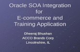 SOA Integration For Ecommerce and Training application