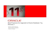 Oracle technology day   19.5.2010. best practices for upgrade to 11g r2