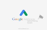 Google Adwords Advertising Goals