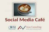 Social media cafe Concepts
