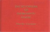 Gardner, Martin - Encyclopedia of Impromptu Magic