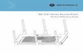 Motorola ap 7131 series access point product reference guide (part no. 72 e-139344-01 rev. b ) 13934401b