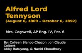 Alfred lord tennyson