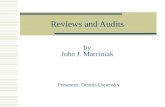 Reviews and Audits