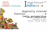 Digitally Printed Textiles - A India Perspective