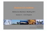 Mark Weaver - CCS Projects – Presentation at the Global CCS Institute Members’ Meeting: 2011