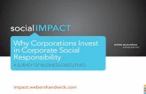 Why Corporations Invest in Corporate Social Responsibility
