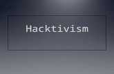 Hacktivists in trouble