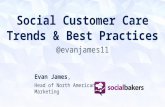 Social Customer Care Best Practices