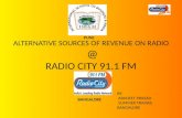Alternative Sources of Revenue on Radio