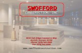 Swofford Construction Brochure Schools Churches