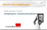 Digital signage & employee communications