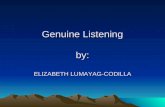Genuine Listening