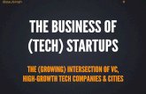 The Business of (Tech) Startups - TiETueDC - Oct 2014