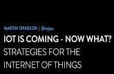 IoT is coming - now what?