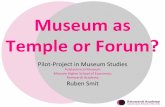 Museum as temple or forum   pm & hse moscow