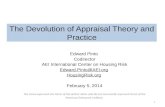 The devolution of appraisal theory and practice