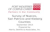 Survey of Nueces, San Patricio and Kleberg Counties